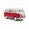Volkswagen Van Samba In Red And White Special Edition Replica 1/24 Scale - Angled