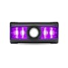 Peterbilt 7" Rectangular Multicolor LED Interior Cab Map & Dome Light With Matte Black Bezel 16-D7401 - Purple