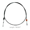 Volvo Manual Transmission Shifter Cable 20545966 - Measurements