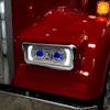 Peterbilt 379 378 365 357 Chrome Projector Headlight Assembly With Optional Heat & Backlit Auxiliary - Driver Installed