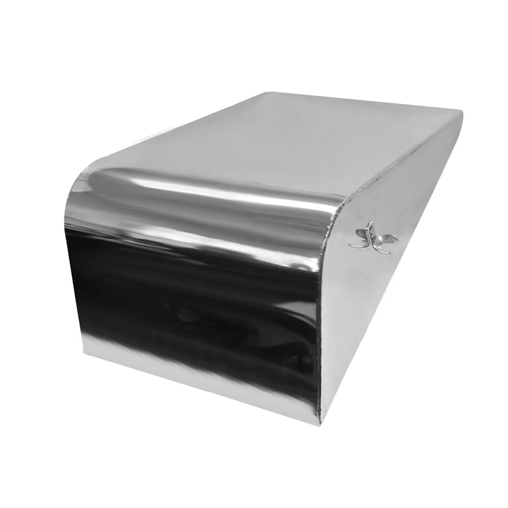 front242　ケース　ベゼル Peterbilt 567 Chrome Battery Box Cover N22-6020-220 - Raney's