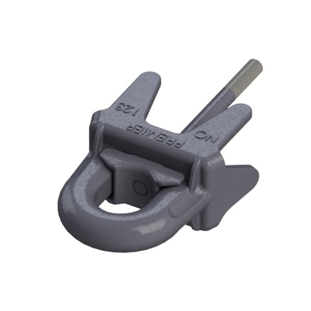 123 Slack Reducing Weld-On 12" Drawbar Eye - Default