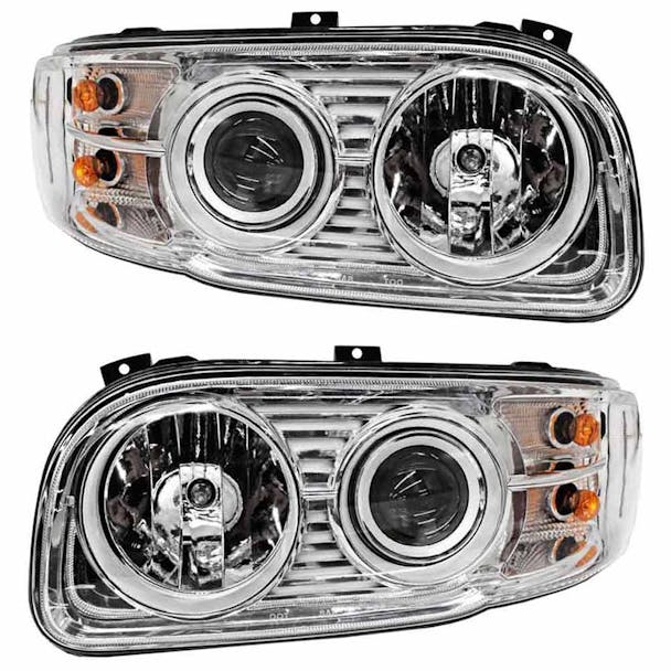 Peterbilt 389 589 Headlights P54-6087 P54-6087R