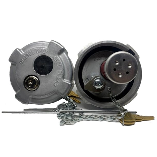 Kenworth 3.5" Vented Locking Replacement Fuel Cap