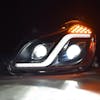 Kenworth T680 Blackout Full LED Projector Headlight With DRL Bolt - All Lights