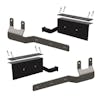 Hogebuilt Down Low Blind Mount Half Tandem Fender Mounting Brackets - Peterbilt Low Air or Kenworth AG400L (22.5" 24.5" Low Pro)