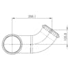 Volvo Insulated Stainless Steel Exhaust Pipe 21533406 dimensions