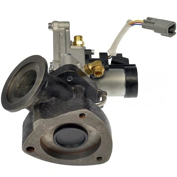 Heavy Duty Cummins ISM 10.8 EGR Valve view 1