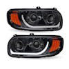 Peterbilt 367/388/389/567/589 Blackout LED Projector Headlights P54-6112-110