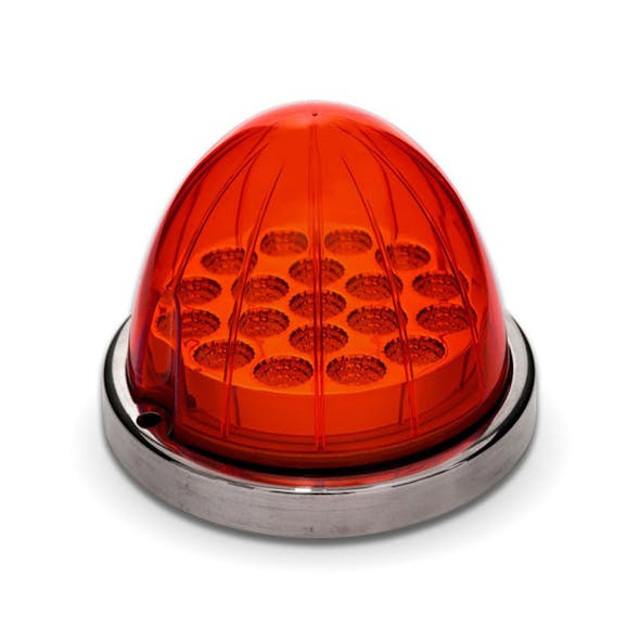 4" Watermelon LED Sleeper Bunk Adapter Conversion Kit - Red/Red