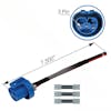 7.5" 9004 HB1 9007 HB5 Headlamp Harness Dimensions