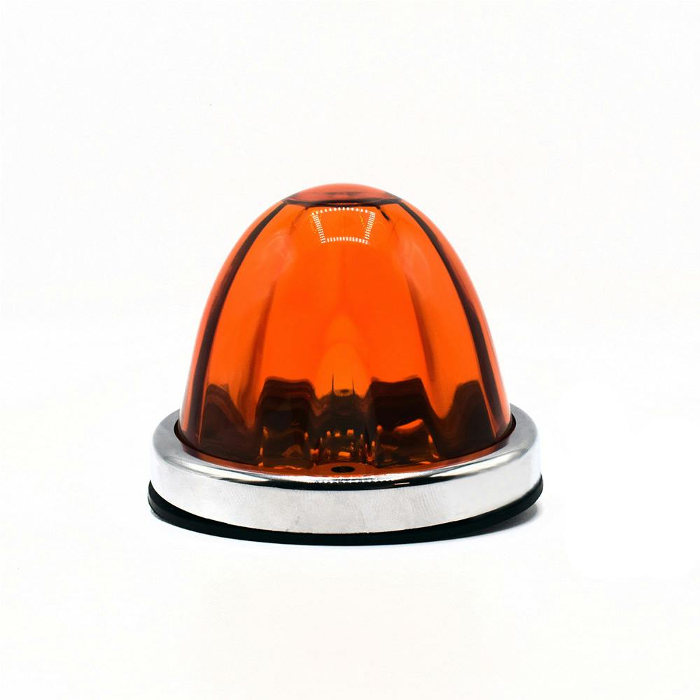 Led Lighted Valley Glass Lens Watermelon LED Light By Valley Chrome - Raney's Truck Parts