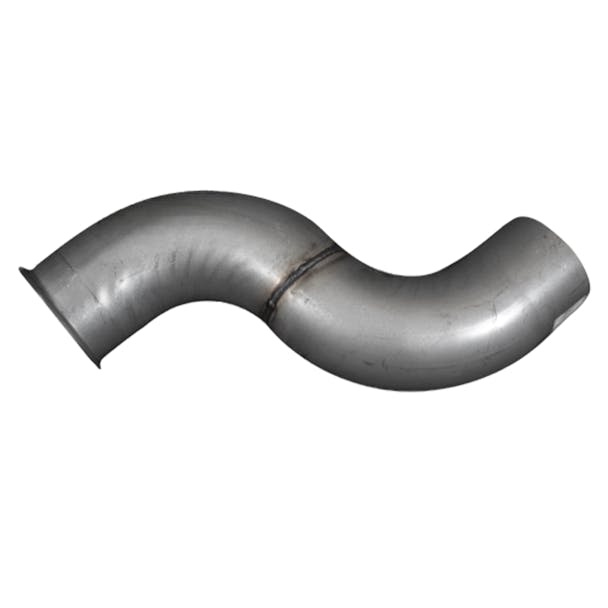  Freightliner FLD 5" 2 Bend Aluminized Turbo Pipe With Pyro Fitting 04-17094-014 