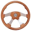 18" 4-Spoke "Wildwood" Light Mahogany SCI Steering Wheel