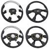 18" 4-Spoke "Traveler" Leather SCI Steering Wheel