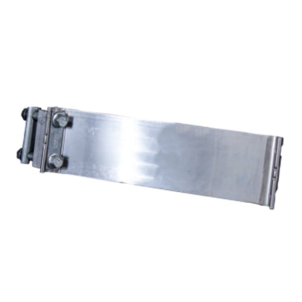 3.5" Stainless Steel Flat Band Easy Seal Clamp