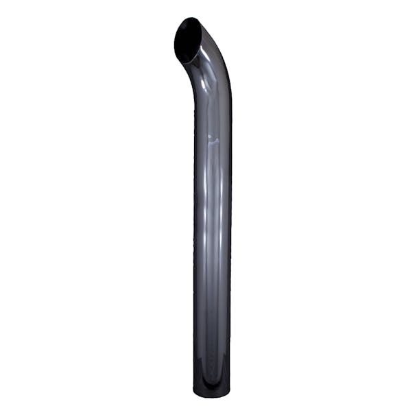 5"x48" OD Chrome Curve Exhaust Stack 