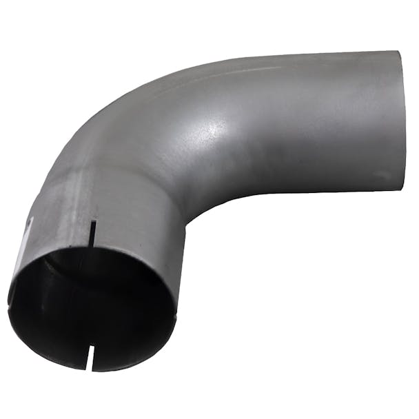  4" 90 Degree 10"x10" Aluminized Exhaust Elbow 