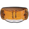 16 LED 4" Rectangular Clearance Marker Light With Blue Ground Light By Maxxima Amber Light top view