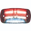 16 LED 4" Rectangular Clearance Marker Light With Blue Ground Light By Maxxima red light blue function on