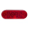 10 LED 6" Oval STT Light With Heated Lens-red off