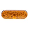10 LED 6" Oval STT Light With Heated Lens-yellow off