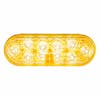 10 LED 6" Oval STT Light With Heated Lens-yellow on