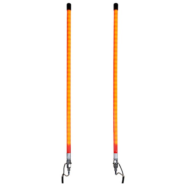  Fluorescent Orange Illuminated LED Bumper Guide-on