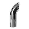 5"x 18" Chrome Curve Exhaust Stack - side