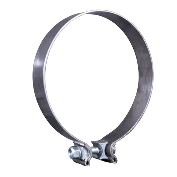 6" Polished Stainless Steel Exhaust Clamp 