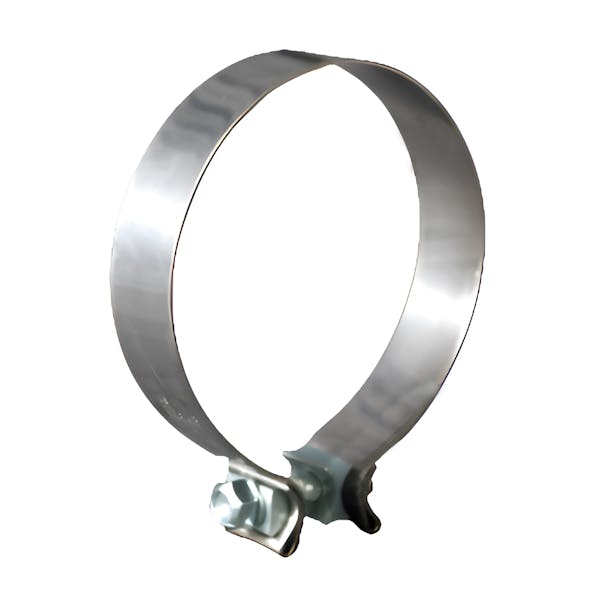  5" Stainless Steel Exhaust Clamp - vertical