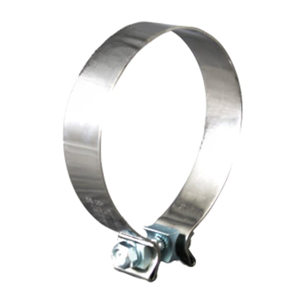  5" Polish Stainless Steel Exhaust Clamp 