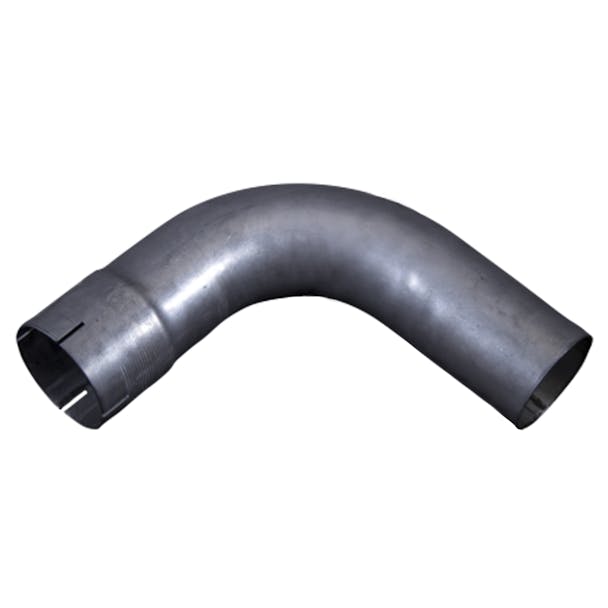 3.5" 90 Degree Aluminized Exhaust Elbow