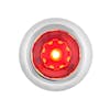 3/4" Mini LED Single Function ArcBlast Clearance Marker Light -  Red Lens - ON