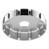 Kenworth Chrome Plastic Locking Fuel Cap Cover - Tilt Bottom