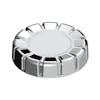 Kenworth Chrome Plastic Non-Locking Fuel Cap Cover - Tilt Up