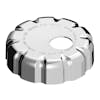 Volvo Chrome Plastic Locking Fuel Cap Cover - Default