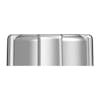 Freightliner Chrome Plastic Locking Fuel Cap Cover - Side