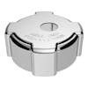 Freightliner Chrome Plastic Locking Fuel Cap Cover - Default
