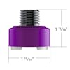 Vibrant Colored Gearshift Mounting Adapter 9/10 Speed Eaton Fuller Style - Candy Purple Measurements 