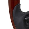 Peterbilt Kenworth 18" YourGrip Leather & Wood Steering Wheel - Wood Steering Wheel Grip