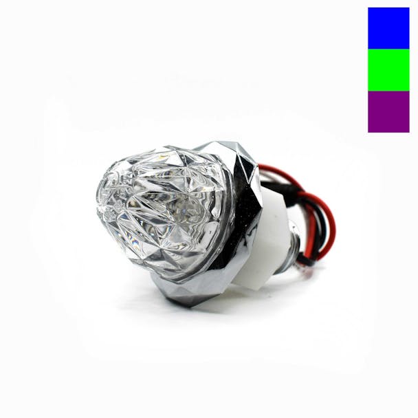 3/4" BGPW HERO LED Jewel Mini Watermelon Light by RoadWorks