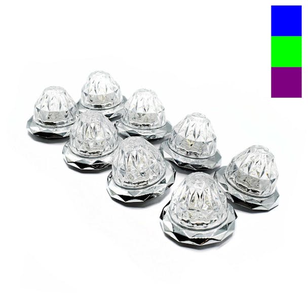 3/4" HERO LED Jewel Mini Watermelon Light Colors