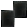 24" x 30" Polyguard Mud Flaps Black Set