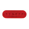 6" Oval Turbine STT LED Light - Red OFF