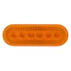 6" Oval Turbine STT LED Light - Amber OFF