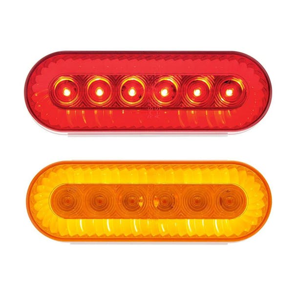 6" Oval Turbine STT LED Light - Default