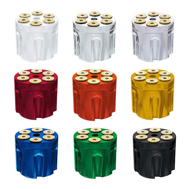 Vibrant Colored Gun Cylinder 13/15/18 Gearshift Knob - Default