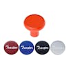 Vibrant Colored Deluxe Tractor Air Brake Knob With Stickers - Cadmium Orange