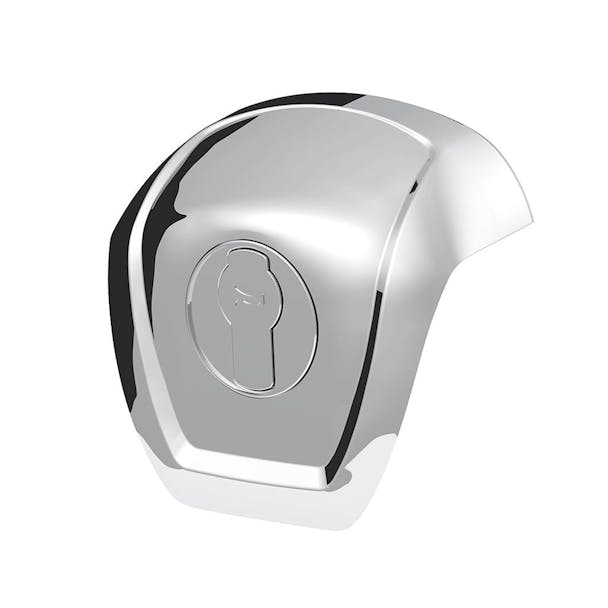 Kenworth T680 Chrome Steering Wheel Horn Pad - Default
